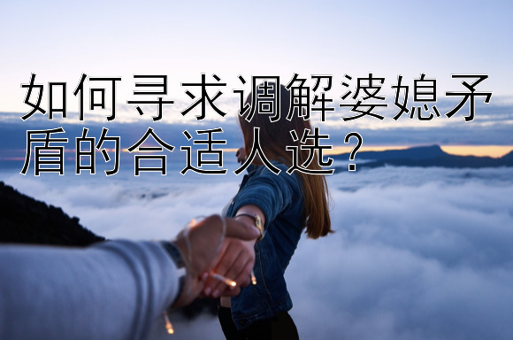 如何寻求调解婆媳矛盾的合适人选？