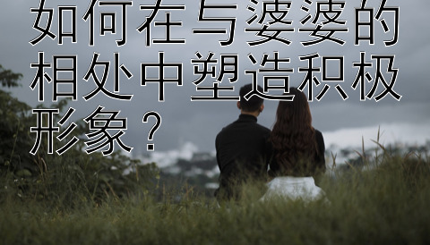 如何在与婆婆的相处中塑造积极形象？