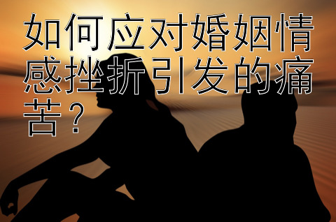 如何应对婚姻情感挫折引发的痛苦？