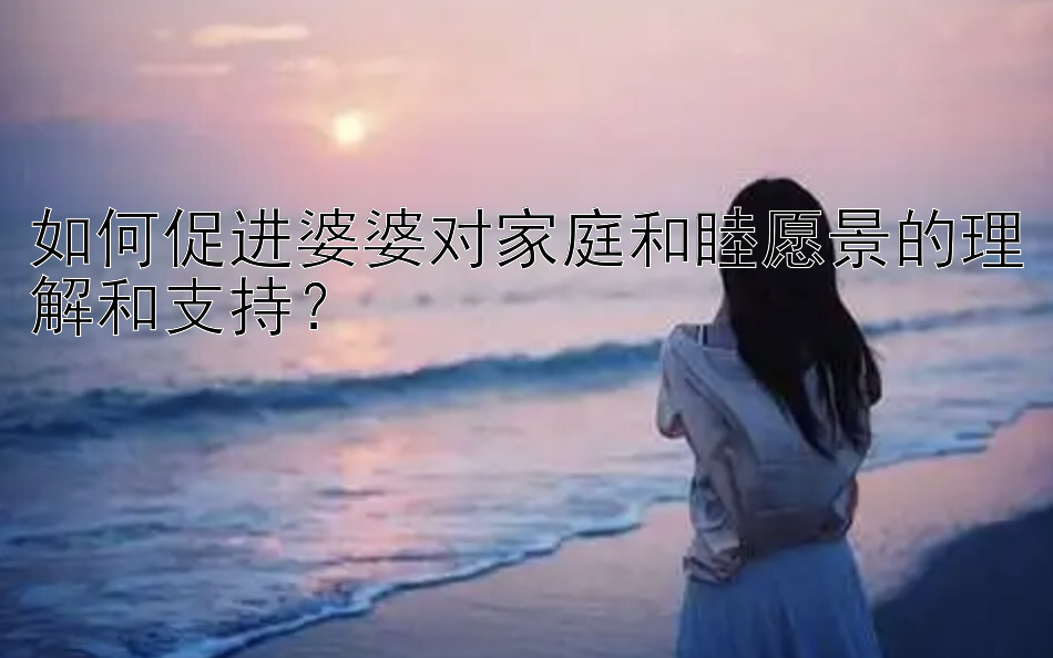 如何促进婆婆对家庭和睦愿景的理解和支持？