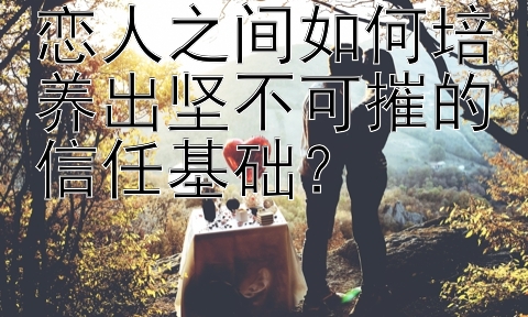 恋人之间如何培养出坚不可摧的信任基础？