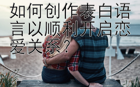 如何创作表白语言以顺利开启恋爱关系？